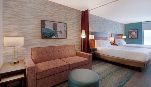 Studio, 2 Queen Beds, Accessible (Hearing)