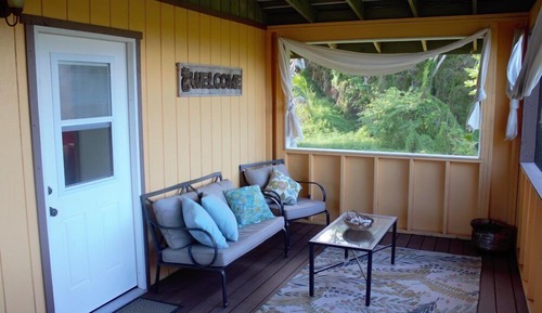 Premium Cabin, Multiple Beds, Private Bathroom, Partial Ocean View (Dragonfly)