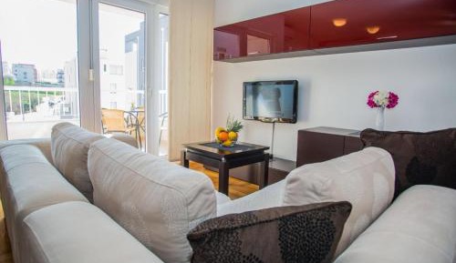 Duplex Two-Bedroom Apartment with Balcony