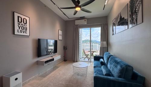 Two-Bedroom Apartment with Balcony