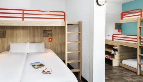 Family Room with Shared Bathroom