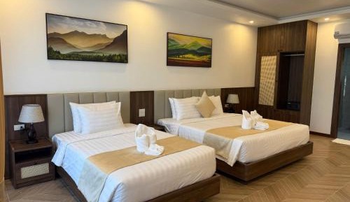 Twin Room with Mountain View