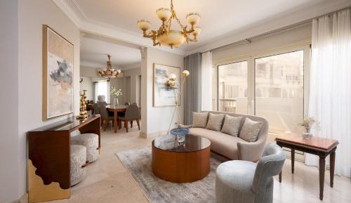 Three-Bedroom Premium Apartment with Balcony