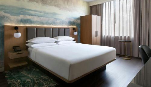 King Room with Roll-in Shower - Mobility Accessible