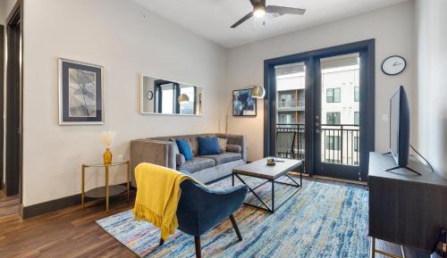 Two-Bedroom Apartment with Balcony