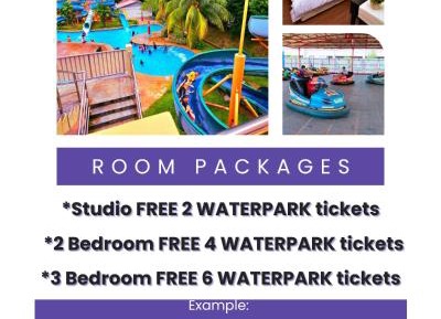 Two-Bedroom Deluxe Apartment with Balcony (Free 4 Waterpark Tickets)