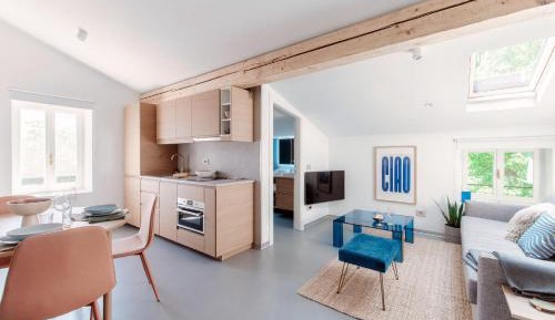 One-Bedroom Apartment with Lake View