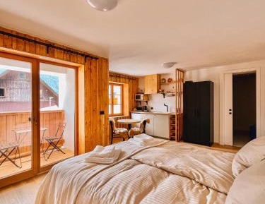Studio with Balcony