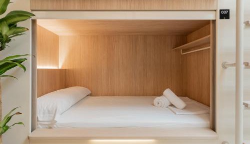 Single Bed in Female Dormitory Room