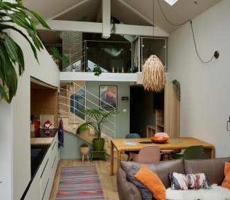 Two-Bedroom Apartment with Balcony and Terrace