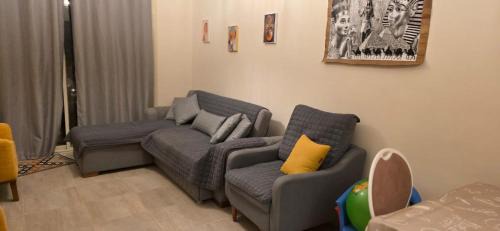 Three-Bedroom Apartment with Balcony