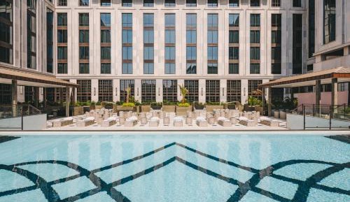 Fairmont Twin Room with Pool View and Complimentary Airport Transfers , Laundry services for up to 4 pieces per night and Complimentary Soft Mini Bar