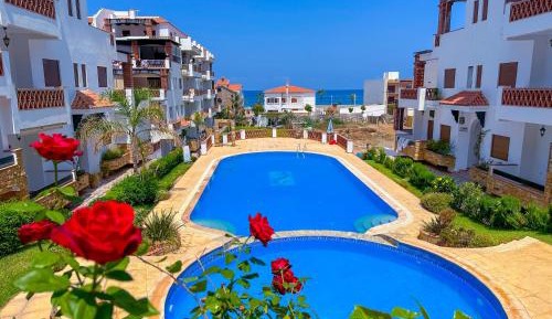 Two-Bedroom Apartment with Terrace and Sea View