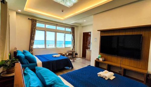 Quadruple Room with Sea View