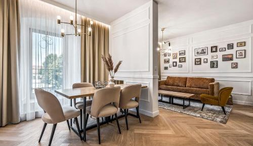 One-Bedroom Apartment with Balcony and Mountain View  