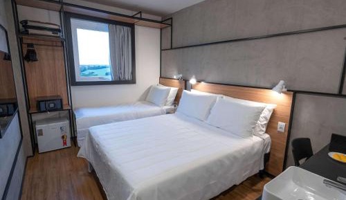 Standard Room with One Double Bed and One Single Bed