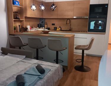 Studio Apartment with Balcony