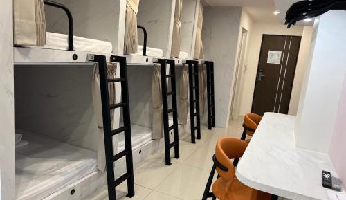 Single Bed in Female Dormitory Room