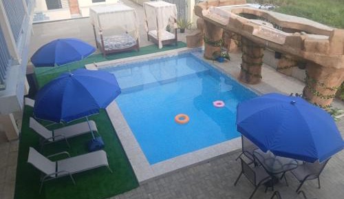 Two-Bedroom Apartment with Pool View