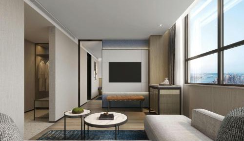 One-Bedroom Business King Suite with City View