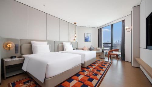 Deluxe Double Room with Two Double Beds