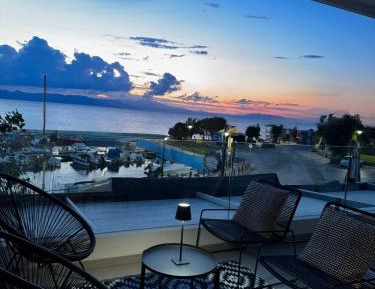 One-Bedroom Apartment with Balcony and Sea View