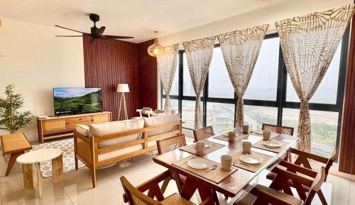 Three-Bedroom Apartment with View