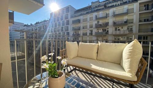 Two-Bedroom Apartment with Balcony