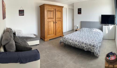 One-Bedroom Apartment with Terrace