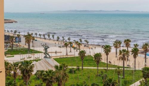 Three-Bedroom Apartment with Sea View