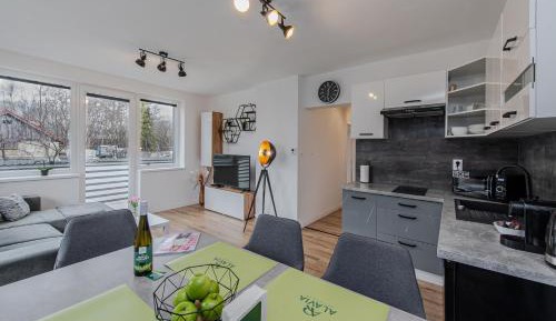 Three-Bedroom Apartment with Mountain View