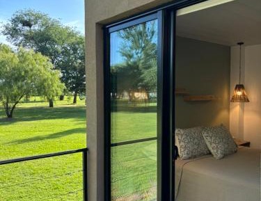 Deluxe One-Bedroom Apartment with Garden View