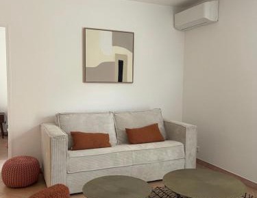 One-Bedroom Apartment with Balcony and Sea View