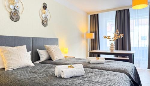 Two-Bedroom Apartment with Balcony