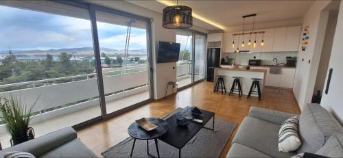 Three-Bedroom Apartment with Sea View