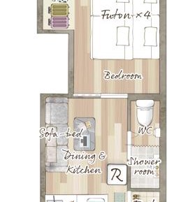Three-Bedroom Apartment