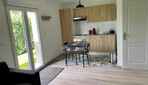 One-Bedroom Apartment with Garden