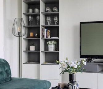 One-Bedroom Apartment with Balcony and City View