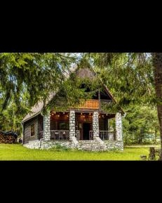Two-Bedroom Wooden House