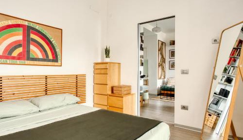 One-Bedroom Apartment with Balcony and City View