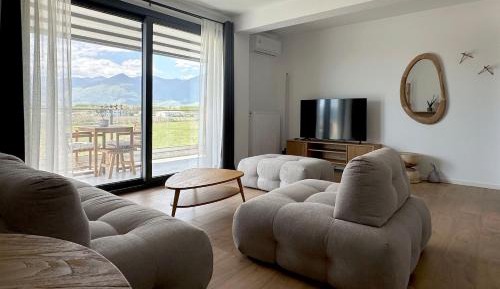 Two-Bedroom Apartment with Mountain View