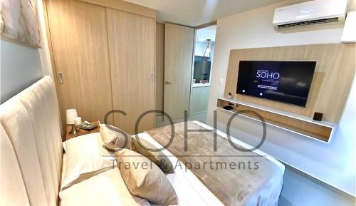 Two-Bedroom Deluxe Apartment with Garden View