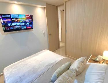 Deluxe Two-Bedroom Apartment with Garden View