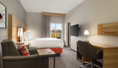 King Room with Roll-In Shower - Communication Mobility Accessible