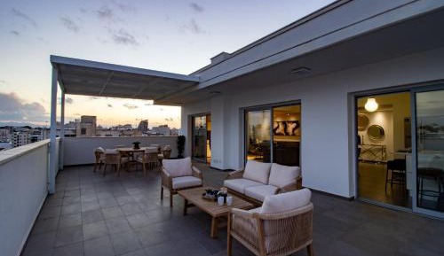 Three-Bedroom Premium Apartment with Balcony