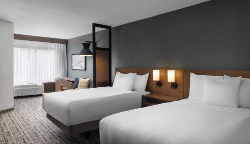 Double Room with Two Double Beds and Sofa Bed