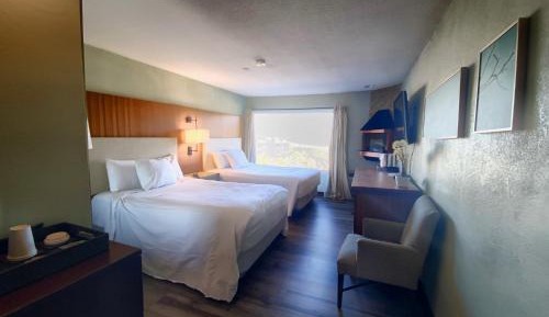 Deluxe Queen Room with Two Queen Beds with Balcony