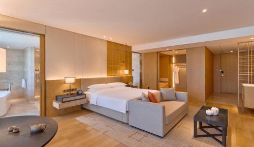 King Studio with One King Bed and Club Access