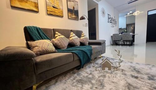 Three-Bedroom Apartment with Balcony