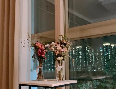 Three-Bedroom Apartment with Park View